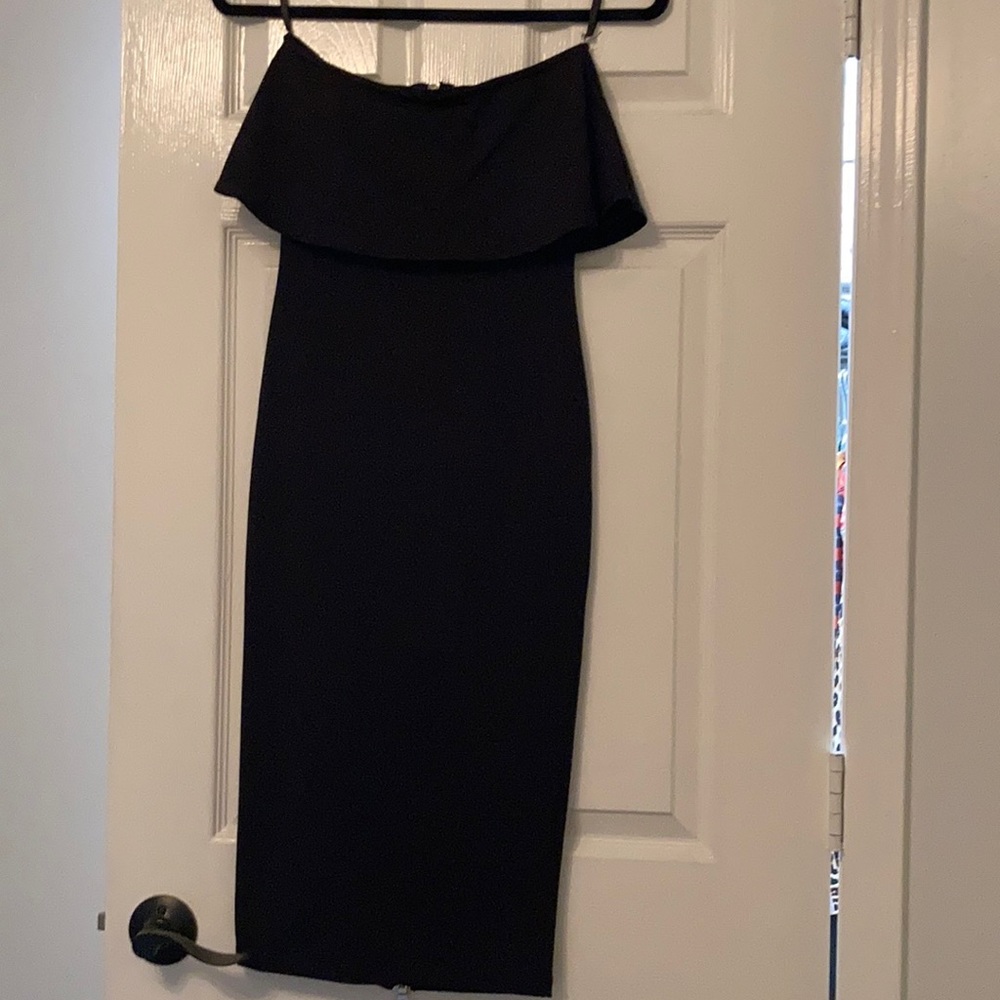 Donna Mizani Black Dress